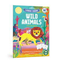 Load image into Gallery viewer, Learn to Draw Wild Animals with Stickers
