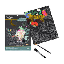 Load image into Gallery viewer, Mythical Animals Scratch Art Pad
