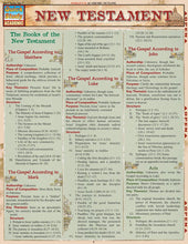 Load image into Gallery viewer, New Testament Laminated Guide
