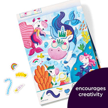 Load image into Gallery viewer, Unicorns Sticker Faces Hidden Pictures
