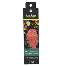 Load image into Gallery viewer, Owl Scratch Bookmark
