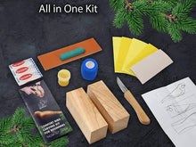 Load image into Gallery viewer, Bird Carving Starter Kit

