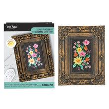 Load image into Gallery viewer, Flowers Frame Gem Art
