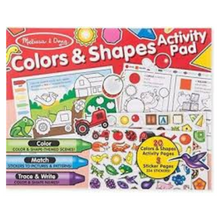 Load image into Gallery viewer, Colors &amp; Shapes Activity Pad
