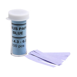 Blue Litmus Paper, 100 vial