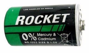 Battery, D-cell