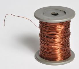 Magnet Wire, enameled copper, 28G, 4oz (400ft)