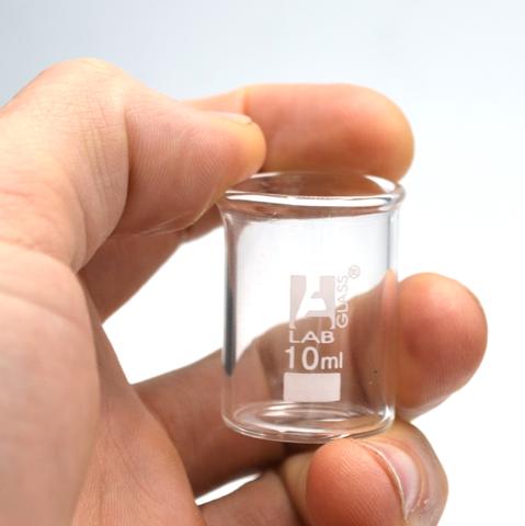 Beaker, 10mL, glass