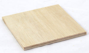 Board, wooden, 4x4"